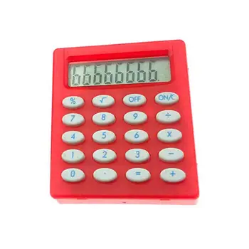 Мини-калькулятор с батарейным питанием, высокоточный Портативный 8-значный дисплей, Студенческий калькулятор Office