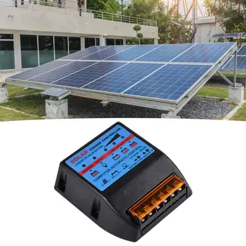 Прочный Удобный Солнечный Контроллер заряда Многофункциональный Солнечный Контроллер заряда 2 В/24 В Регулятор Заряда Батареи Экономит Энергию